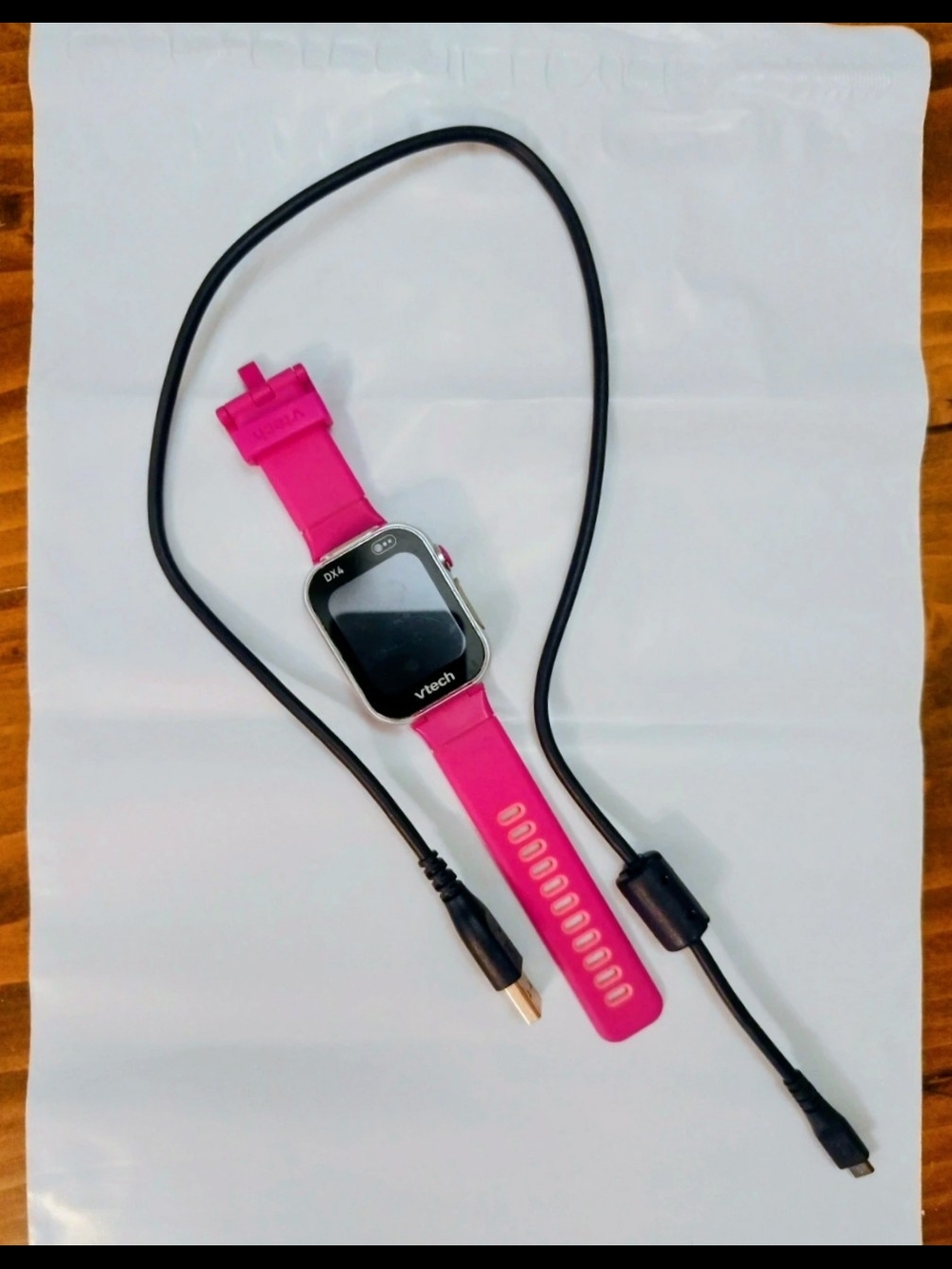 VTech Kids Smartwatch in Pink with Silicone Strap